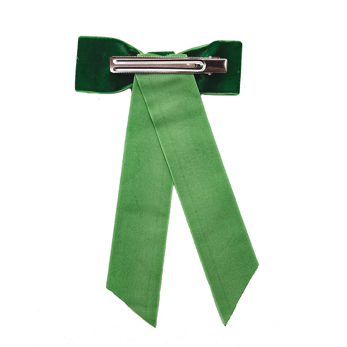 Velvet Ribbon Top Clip - Christmas Hair Accessory For Women Accessories-L