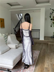 Marble Maxi Dress