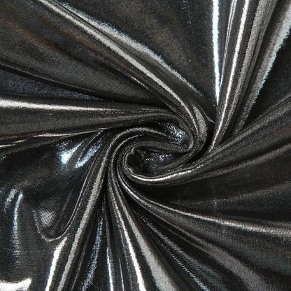 Metallic Halter Neck Mini Dress