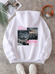 New York Dream City Casual Pullover Hoodie