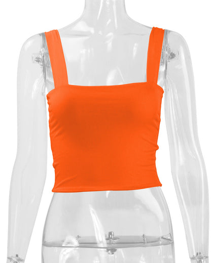 Lidya Top - Fluorescent Orange