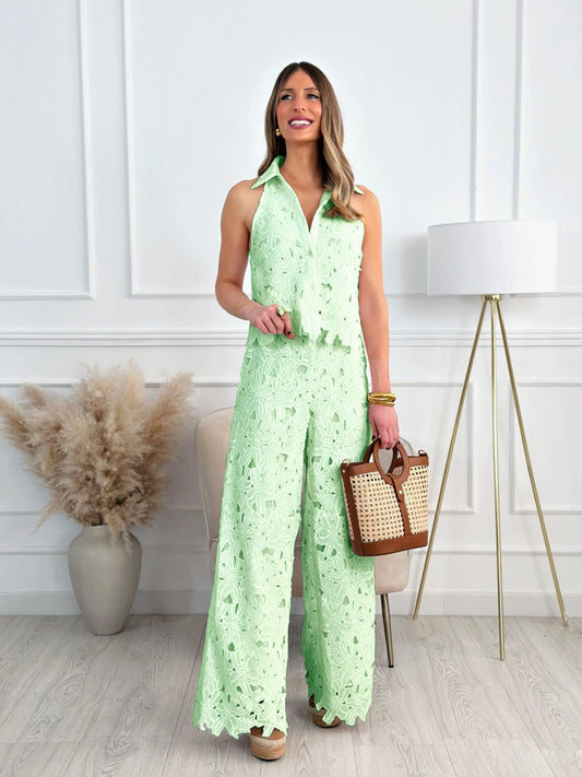 Ally Co ord Set - Green