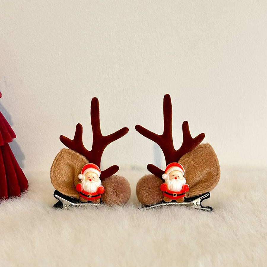 Cute Antler Ears Headband Christmas Hair Accessory