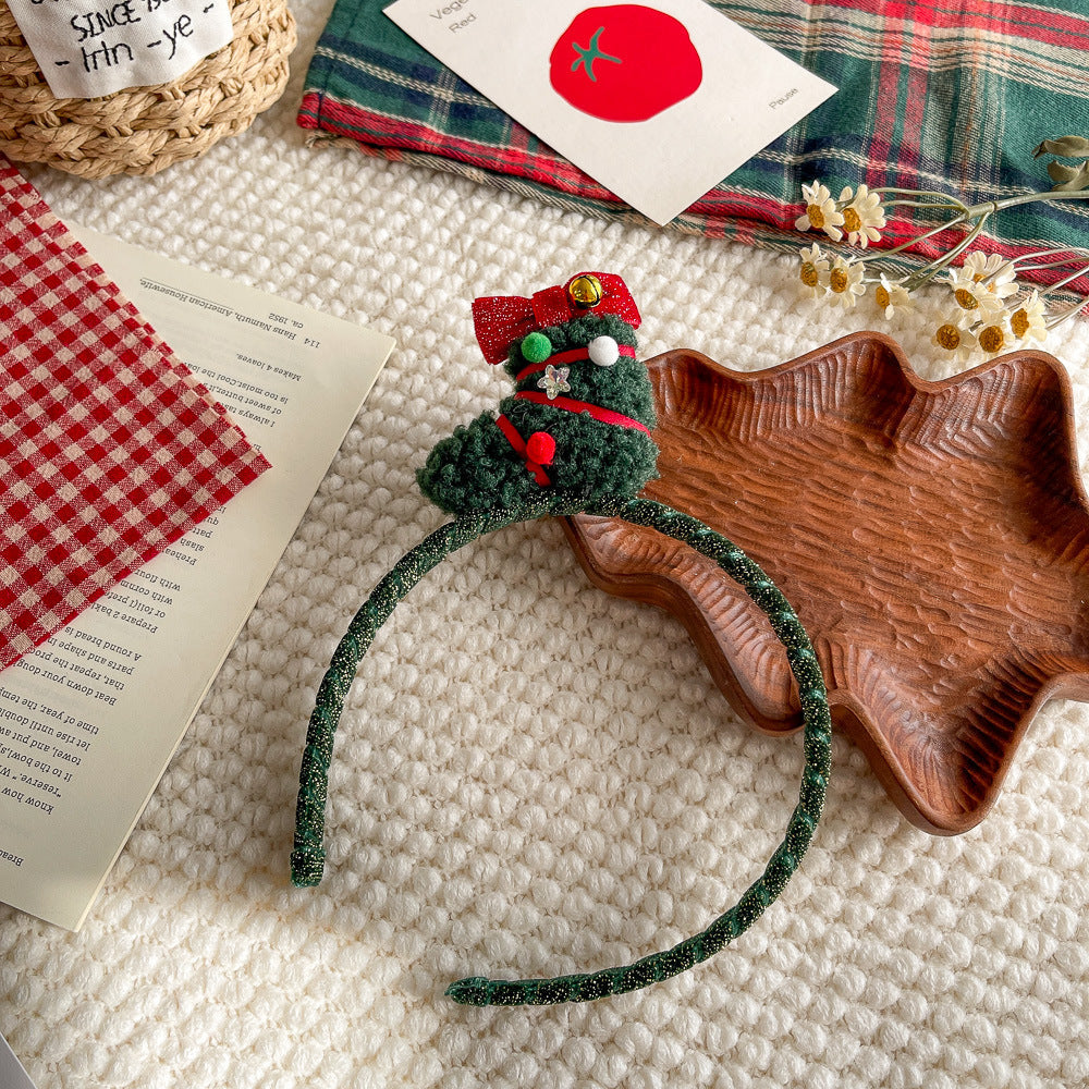 Christmas Cute Cartoon Plush Hair Accessory