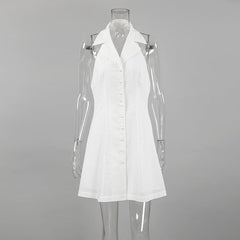 Gatiss Mini Dress - White
