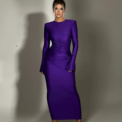 Ansley Dress - Purple