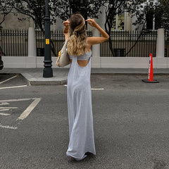 Pascal Maxi Dress - Grey