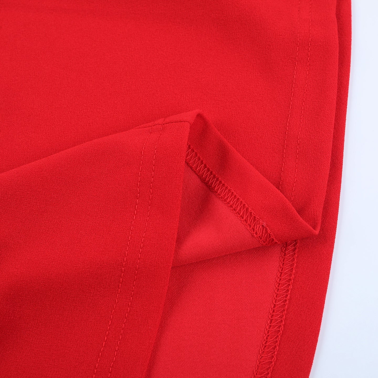 Carnes Midi Dress - Red