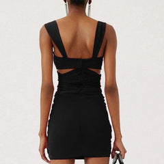 Flaura  Swimsuit Set - Black