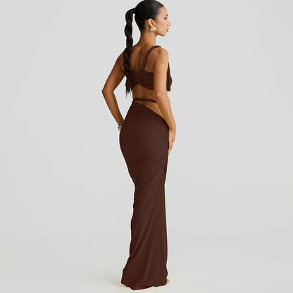 Makoko Co-Ord set - Brown