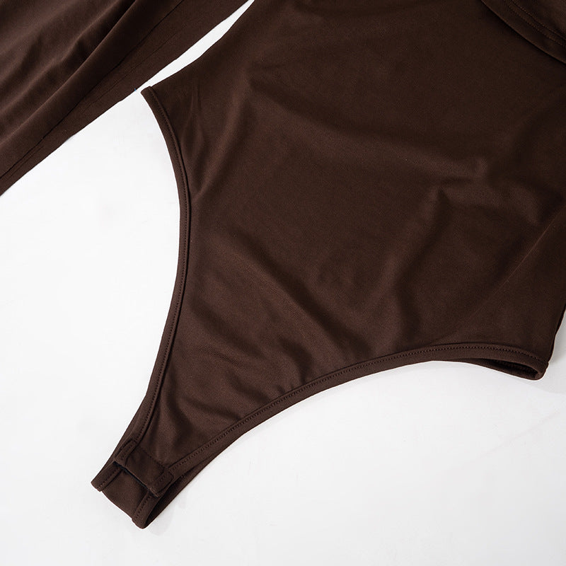Dwayne Bodysuit - Brown