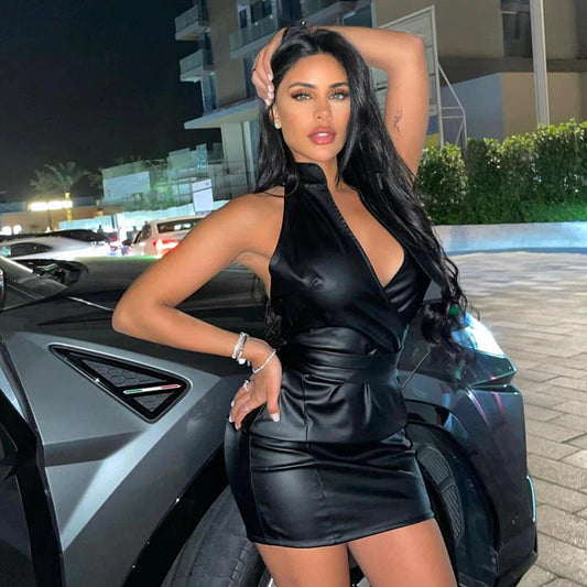 Backless Low Cut Slim Fit Belt Sheath