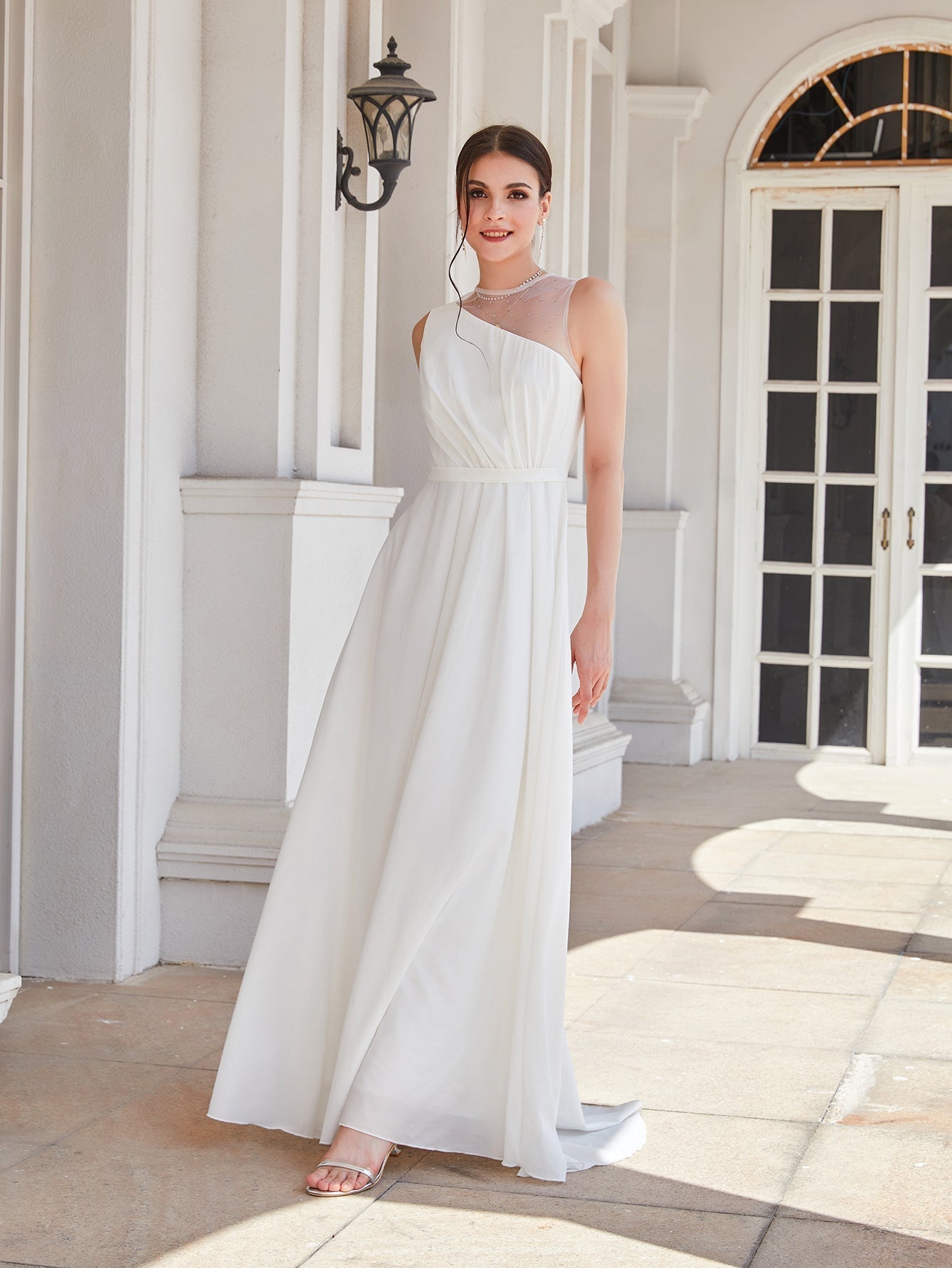 Off Shoulder Dress Slim Cocktail Maxi Dress