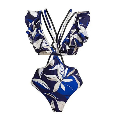 Lush Life Monokini  - Blue