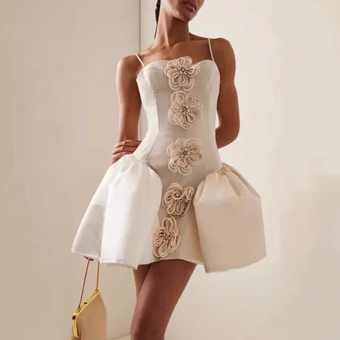 Floral Lace Bandage Prom Dress for Birthday Party promdress-250223