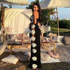 Flowerina Swimsuit - Black
