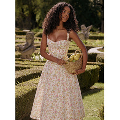 Megan Maxi Dress - Pink
