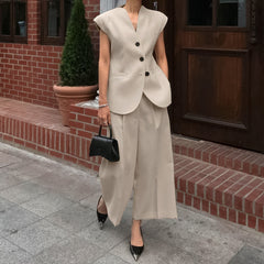 Gleena Co-ord - Apricot