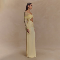 Siela Maxi Dress - Yellow