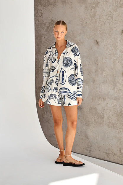 Quirk Perk Co-ord - White