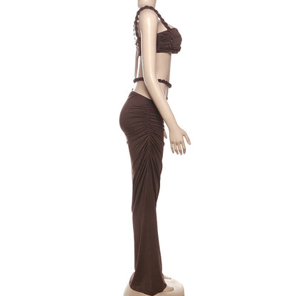 Makoko Co-Ord set - Brown