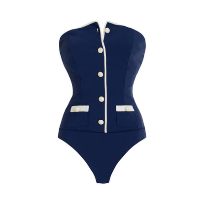 Sapphire Surf Swimsuit - Blue