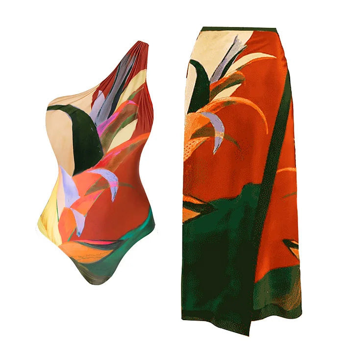 Picasso Swimsuit Set - Multicolor