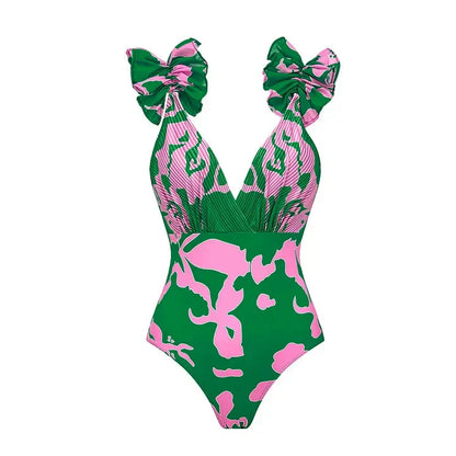 Meadow Swimsuit Set - Green