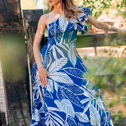 Blue Shores Swimsuit Set - Blue