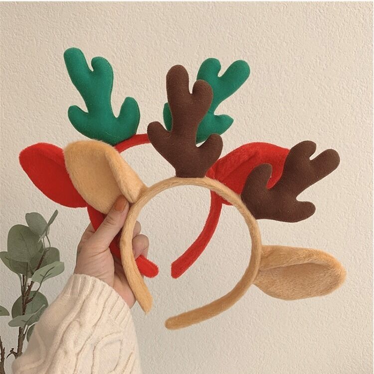 Festive Reindeer Antler Playful Hair Accessory