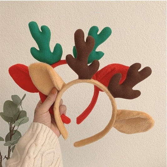Festive Reindeer Antler Playful Hair Accessory