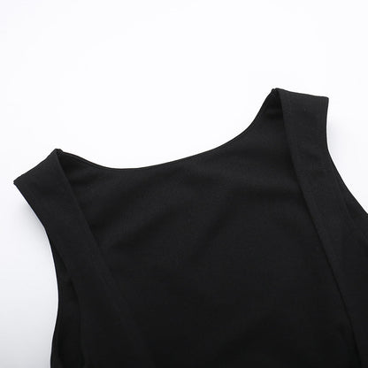 Bodrum Mini Dress - Black