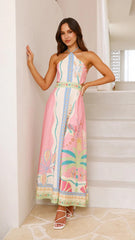 Norris Maxi Dress - Pink