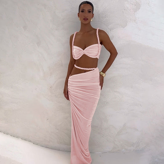 Makoko Co-Ord set - Pink