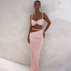 Makoko Co-Ord set - Pink