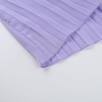 Wisteria Midi Dress - Purple