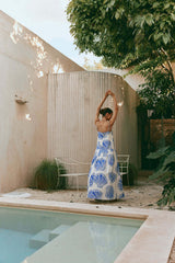 Marino Maxi Dress - Blue