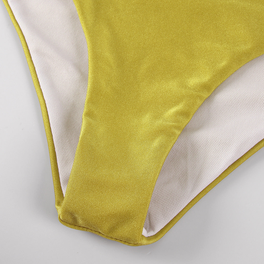 Zavya Swimsuit Set  - Yellow