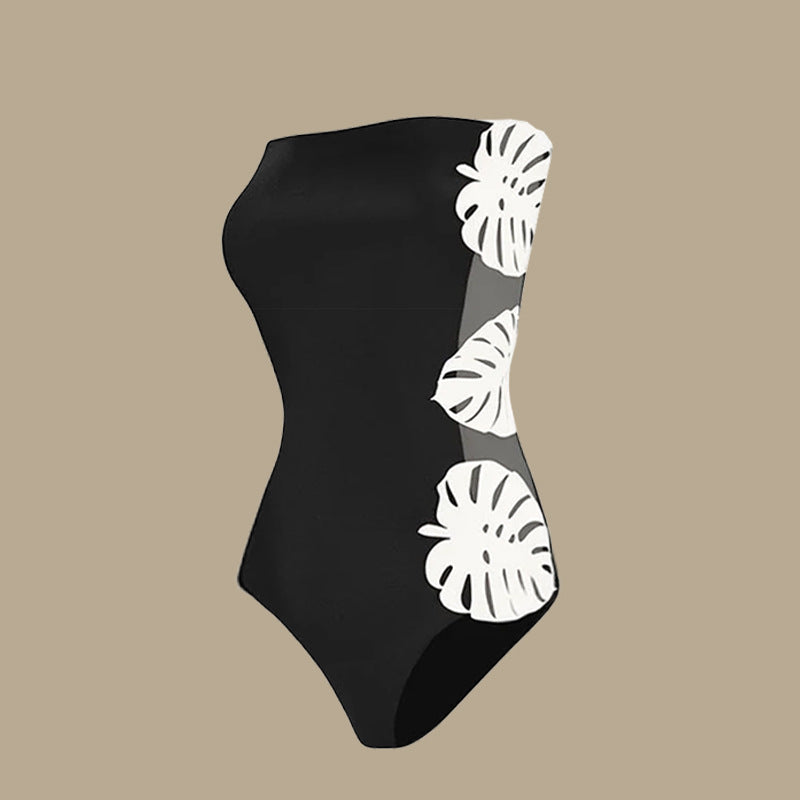 Flowerina Swimsuit - Black