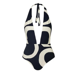 Polo Swimsuit  - Black