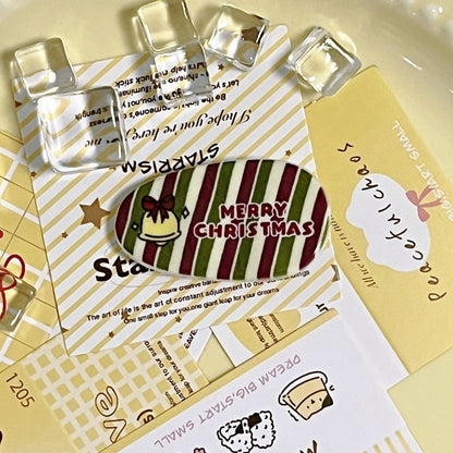 Christmas Seamless Side Hair Duck Bill Hair Accessory