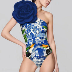 Amanda Swimsuit - Navy Blue