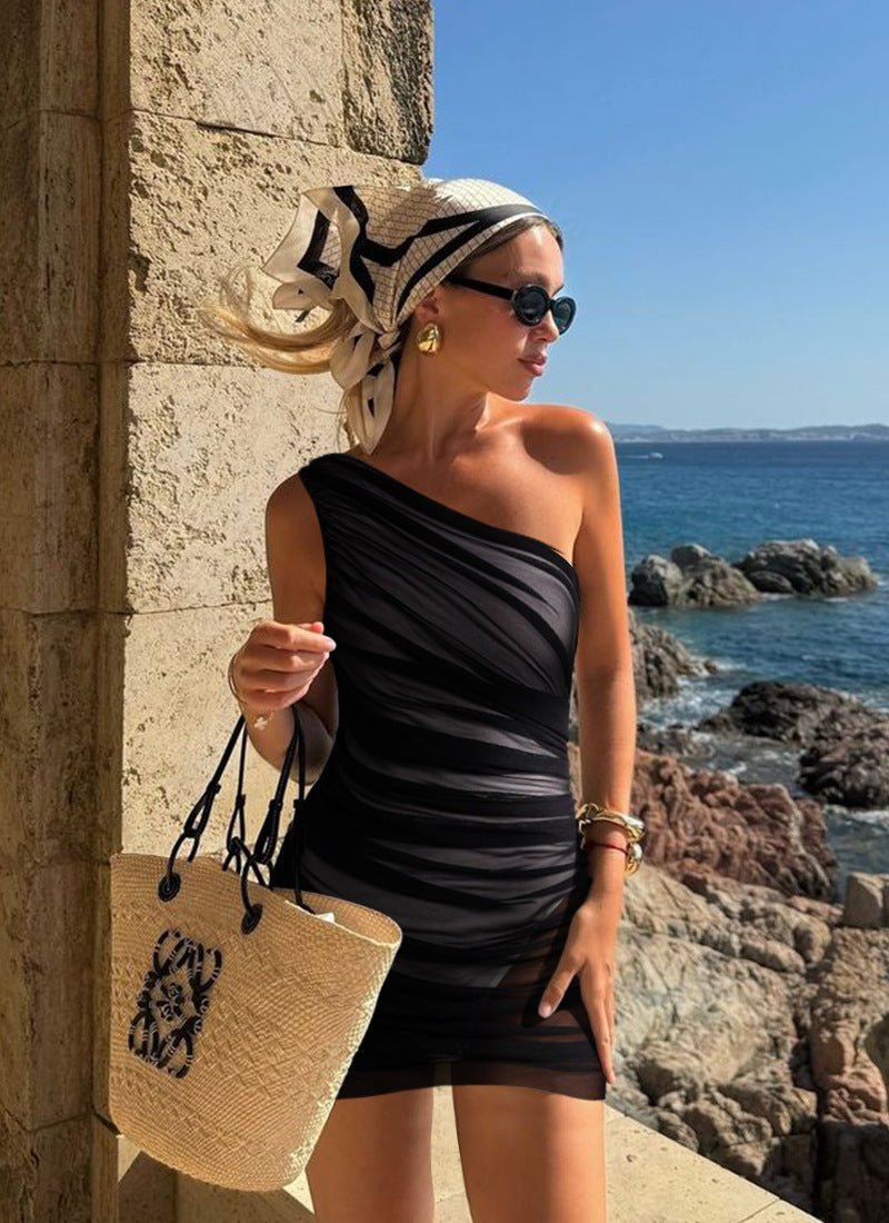 Raven Swimsuit  - Black