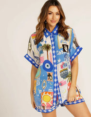 Krabi Co-Ord - Blue