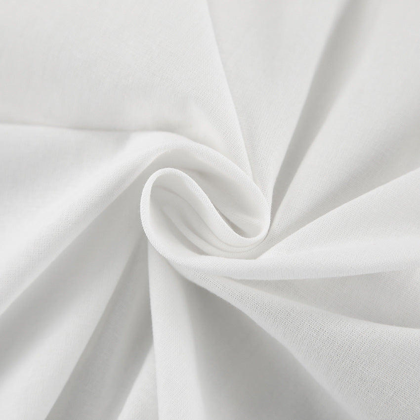 Siren Tie-Up Top - White