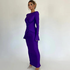 Ansley Dress - Purple