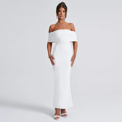 Elara Off Shoulder Dress