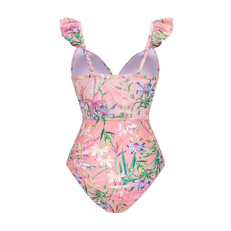 Pastel Tide Ruffle Set - Pink