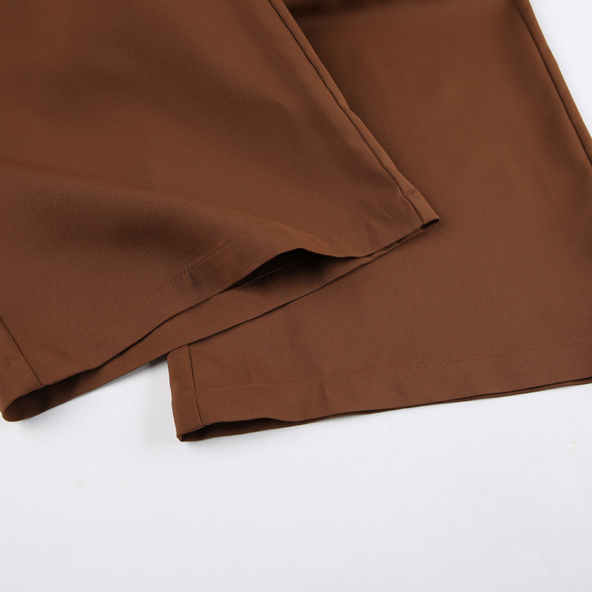 Freya Co-Ord Set - Brown