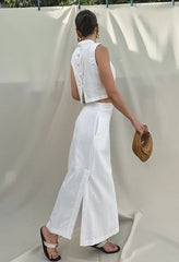 Garner Co-Ord Set - White